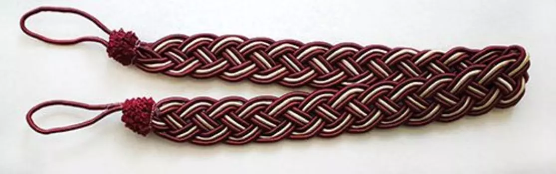 Подхват шторный 0368-001 'коса' 2шт. (574/502)