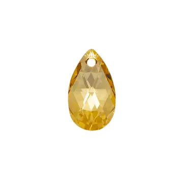 Подвески 6106/E 22,0мм цветные 1шт. Swarovski (Gold shadow)