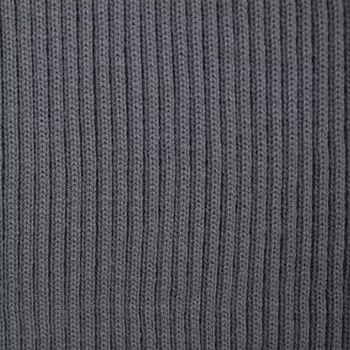 Полотно трикотажное плотное (100% акрил), 2*2, шир. 40см (в-57 металл)