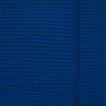 Полотно трикотажное плотное (100% акрил), 2*2, шир. 40см (В-15 василек)