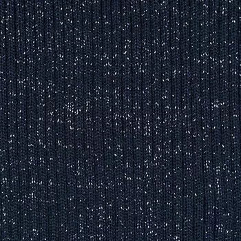 Полотно трикотажное акрил с люрексом тонкое шт 40см (В-02 синий)