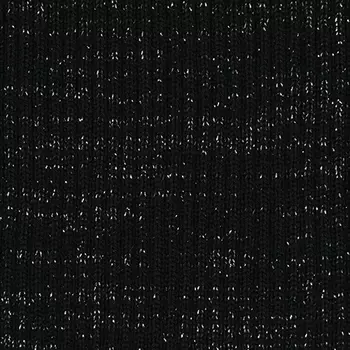 Полотно трикотажное акрил с люрексом тонкое шт 40см (В-01 черный)