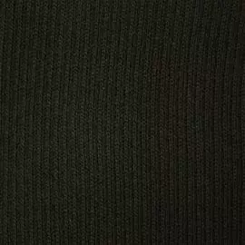 Полотно трикотажное тонкое (100% акрил), 2*2, шир. 40см (в-72 т.оливковый)