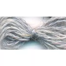 Полотно трикотажное плотное (30% шерсть, 70% акрил), 2*2, шир. 40см (120/м св.сумерки)