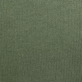 Полотно трикотажное плотное (30% шерсть, 70% акрил), 2*2, шир. 40см (840 полынь)