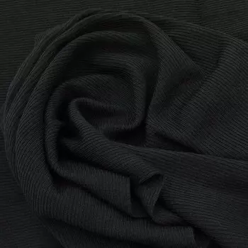 Полотно трикотажное тонкое (30% шерсть, 70% акрил), 2*2, шир. 40см (431/7 дипломат)