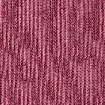 Полотно трикотажное тонкое (30% шерсть, 70% акрил), 2*2, шир. 40см (028 брусника)