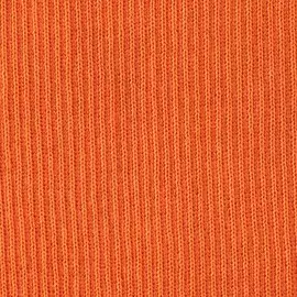 Полотно трикотажное тонкое (30% шерсть, 70% акрил), 2*2, шир. 40см (334/5 пламя)