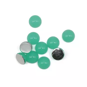 Полубусины желейные 8мм, 25шт/упак, Astra&amp;Craft (J20 бирюзовый)