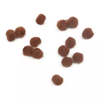 Помпоны, 5мм, 100шт/упак, Astra&amp;Craft (23 кофейный)