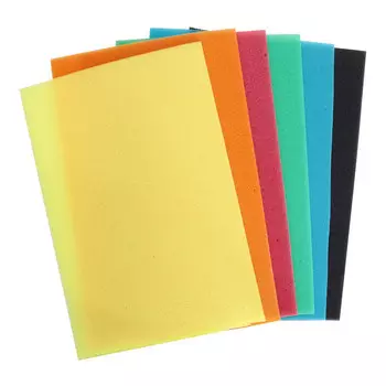 Поролон цветной 5мм, А4, SPG 18/32, 6 цветов Astra&amp;Craft