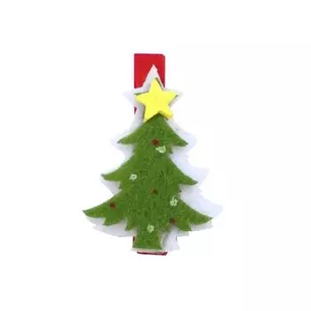 PR Набор декоративных прищепок 'Marry Christmas', упак./4 шт. (41)
