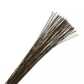 Проволока для флористики диам. 0,40мм, 60 см, 100шт. Astra&amp;Craft (коричневый)