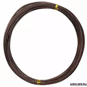 Проволока для рукоделия, 1 мм*10 м, Astra&amp;Craft (15 темно-коричневый)