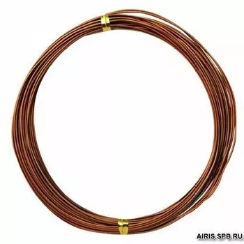 Проволока для рукоделия, 1 мм*10 м, Astra&amp;Craft (18 коричневый)