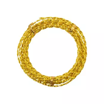 Проволока крученая, 3 мм*5 м, 'Астра' (014 желтый)