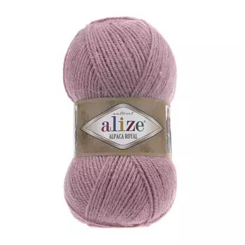 Пряжа ALIZE 'Alpaca royal' 100г 250м (55 % акрил - 30 % альпака -15 % шерсть) (269 розовый)