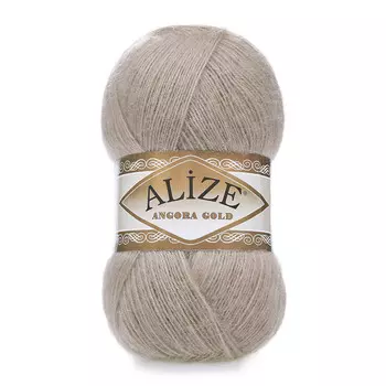 Пряжа ALIZE 'Angora Gold' 100гр. 550м (80%акр, 20%шерсть) ТУ (541 норка)
