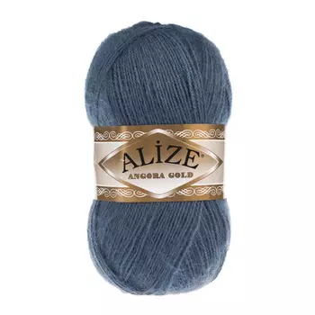 Пряжа ALIZE 'Angora Gold' 100гр. 550м (80%акр, 20%шерсть) ТУ (381 джинса)