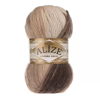 Пряжа ALIZE 'Angora Gold Batik' 100гр.550м (80%акр, 20%шерсть) ТУ (6779 секционный)