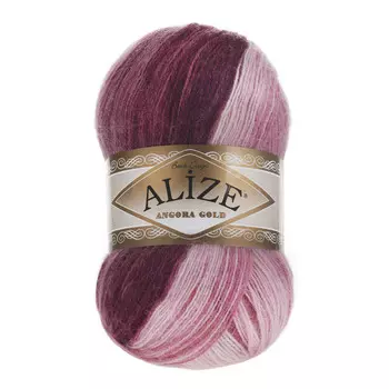 Пряжа ALIZE 'Angora Gold Batik' 100гр.550м (80%акр, 20%шерсть) ТУ (1895 секционный)
