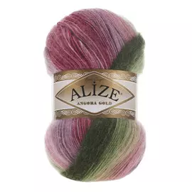 Пряжа ALIZE 'Angora Gold Batik' 100гр.550м (80%акр, 20%шерсть) ТУ (2527 секционный)