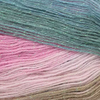 Пряжа ALIZE 'Angora Gold Batik' simli 100гр. 500м (75%акрил, 20%шерсть,5%мет.) ТУ (2970 секционный)