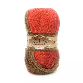 Пряжа ALIZE 'Angora Gold Batik' simli 100гр. 500м (75%акрил, 20%шерсть,5%мет.) ТУ (4574 секционный)