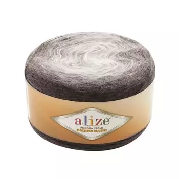 Пряжа Alize 'Angora Gold Ombre Batik' 150гр. 825м. (20% шерсть, 80% акрил) (7267 серый)