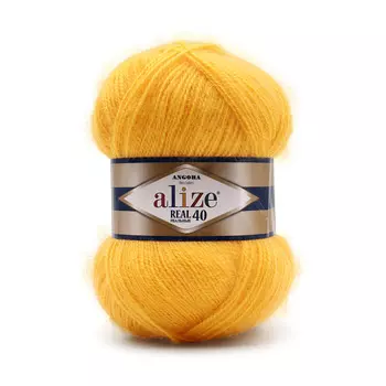 Пряжа ALIZE 'Angora real 40' 100 гр. 480м (40% шерсть, 60% акрил) (216)