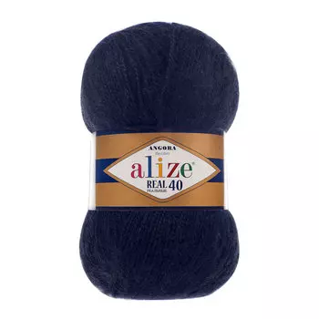 Пряжа ALIZE 'Angora real 40' 100 гр. 480м (40% шерсть, 60% акрил) (279 джинс)