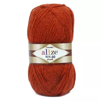 Пряжа Alize 'Angora Real 40 Plus' 100гр. 225м. (40% шерсть, 60% акрил) (36 медный)