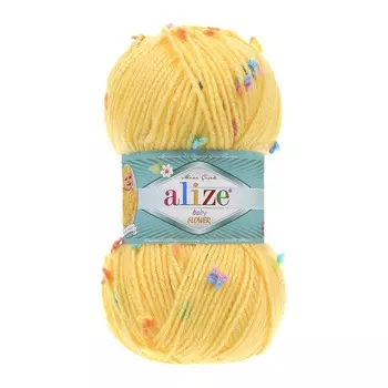 Пряжа ALIZE 'Baby flower' 100гр. 210м. (94%акрил, 6%полиамид) (5385 принт)