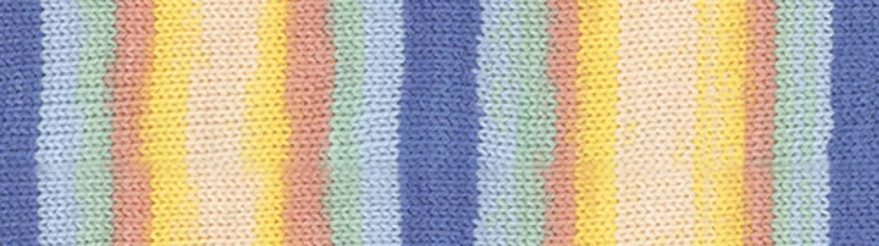 Пряжа ALIZE 'Baby wool batik' 50гр. 175м (20%бамбук, 40%шерсть, 40%акрил) (6539 секционный)