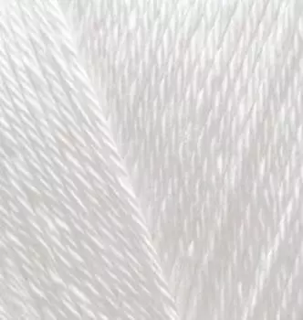 Пряжа ALIZE 'Bahar' 100гр. 260м (100% хлопок) ТУ (55 белый)