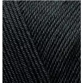 Пряжа ALIZE 'Bahar' 100гр. 260м (100% хлопок) ТУ (60 черный)