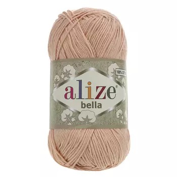 Пряжа ALIZE 'Bella' 50гр. 180м. (100% хлопок) ТУ (417 нюдовый)