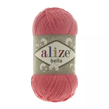 Пряжа ALIZE 'Bella' 50гр. 180м. (100% хлопок) ТУ (619 коралловый)