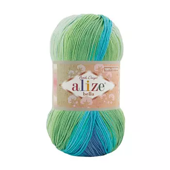 Пряжа ALIZE 'Bella Batik 100' 100гр. 360м.(100% хлопок) (7649)