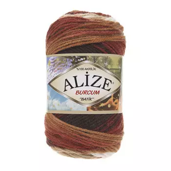 Пряжа ALIZE 'Burcum Batik' 100гр. 210м. (100% акрил) ТУ (2626 секционный)