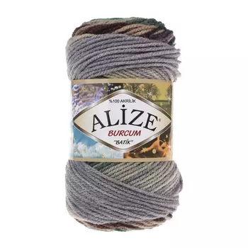 Пряжа ALIZE 'Burcum Batik' 100гр. 210м. (100% акрил) ТУ (6924 секционный)