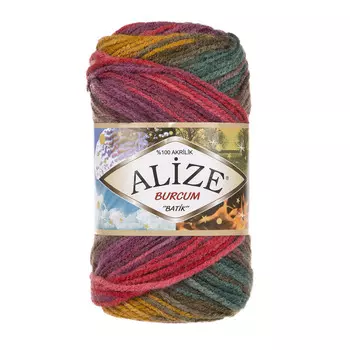 Пряжа ALIZE 'Burcum Batik' 100гр. 210м. (100% акрил) ТУ (3368 секционный)
