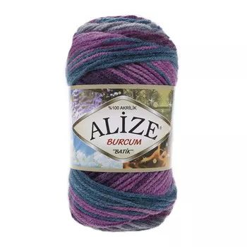 Пряжа ALIZE 'Burcum Batik' 100гр. 210м. (100% акрил) ТУ (3366 секционный)