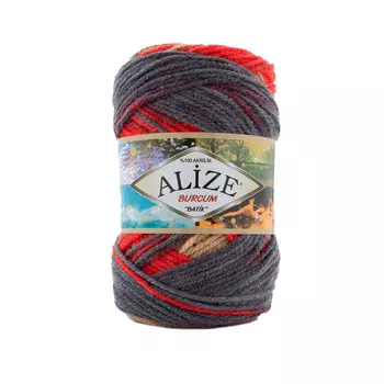 Пряжа ALIZE 'Burcum Batik' 100гр. 210м. (100% акрил) ТУ (7390 секционный)