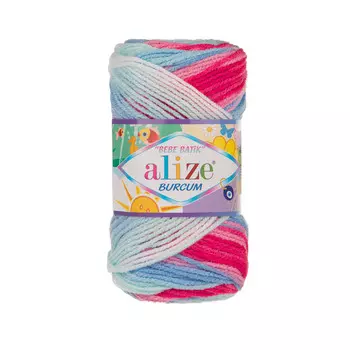 Пряжа ALIZE 'BURCUM BEBE BATIK' 100гр. 210м (100% Aкрил) (2162 секционный)