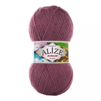 Пряжа ALIZE 'BURCUM KLASIK' 100гр. 210м (100% Aкрил) (440 тёмная роза)