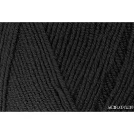Пряжа ALIZE 'Cashmira fine' 100гр.450м (100%шерсть) ТУ (60 черный)