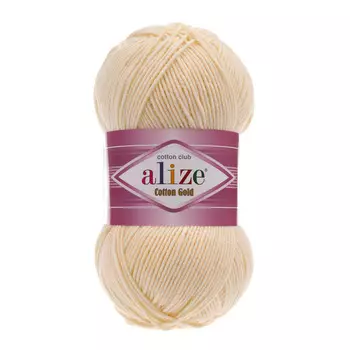 Пряжа ALIZE 'Cotton gold' (55%хлопок,45%акрил)ТУ (458 камень)