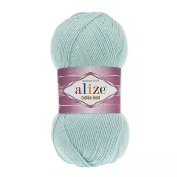 Пряжа ALIZE 'Cotton gold' (55%хлопок,45%акрил)ТУ (522 мята)