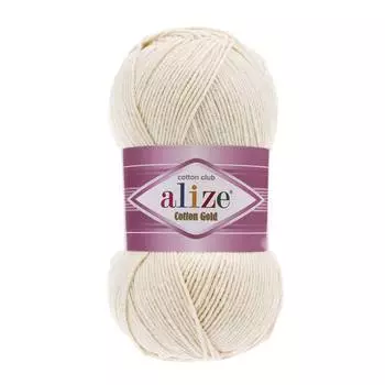 Пряжа ALIZE 'Cotton gold' (55%хлопок,45%акрил)ТУ (599 каменный)